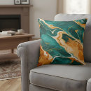 Recherche de marbre coussins Coloré
