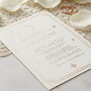 Recherche de lune et étoiles invitations Céleste