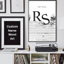 Recherche de motif simple posters Élégant