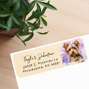 Zoek naar yorkshire terrier etiketten Hond