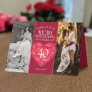 Recherche de quarantième mariage anniversaire cartes Pour eux