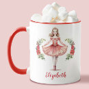 Recherche de ballerine fille de tasses Noël