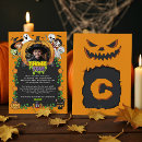 Recherche de halloween remerciements cartes Typographie