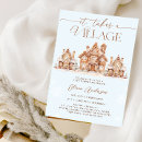Recherche de village invitations Aquarelle