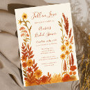 Recherche de fall bridal shower invitations Chic boho