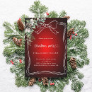 Recherche de noël invitations Rouge