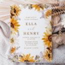 Recherche de tournesols mariage invitations Chute