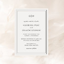 Recherche de vieux mariage invitations Élégant