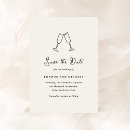 Recherche de champagne flutes invitations Moderne
