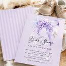 Recherche de lavender baby shower fille invitations Aquarelle