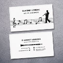 Recherche de clarinette cartes visite Musicien