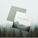 Recherche de montagnes cartes visite Aquarelle