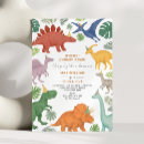 Recherche de de t rex anniversaire invitations Boy