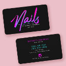 Recherche de technologie cartes visite Manicuriste