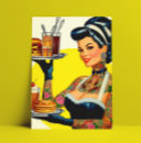 Recherche de cuisine vintage cartes postales Années 1950