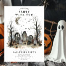 Recherche de pierre tombale halloween invitations Éffrayant