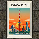 Recherche de rues posters Tokyo