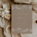 Recherche de taupe et blanc invitations Moderne