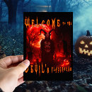 Zoek naar satan briefkaarten Halloween