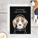 Recherche de chien beagle cartes postales Drôle