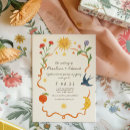 Recherche de lune de soleil invitations Aquarelle