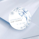 Recherche de blue snowflake autocollants Un petit flocon