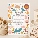 Zoek naar cute gender reveal uitnodigingen Hij of zij