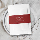 Zoek naar huwelijksuitnodiging wikkels Rood