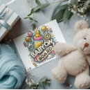 Recherche de bébé à bord cartes postales Baby