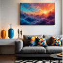 Zoek naar zonsondergang kunst Bergen
