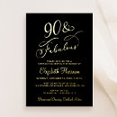 Recherche de 90th birthday Chic