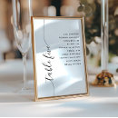 Recherche de carte de mariage plans tables Noir et blanc