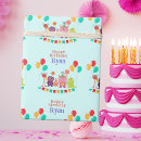 Recherche de anniversaire de monstre papier cadeau Mignon