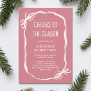 Recherche de rose noël invitations Festif