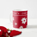 Recherche de fleur blanche rouge tasses Joyeux
