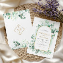 Recherche de vert et or mariage invitations Automne