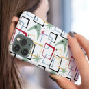Recherche de carrés abstraits iphone coques Amusant