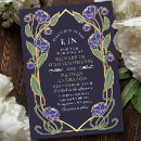 Recherche de blue floral mariage invitations Capricieux