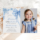 Recherche de winter 1ans anniversaire invitations Anniversaire d'hiver onederland