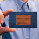 Recherche de denim cartes visite Élégant