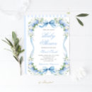Recherche de hydrangea baby shower invitations Hydrangée bleue