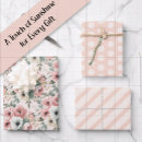 Recherche de points blancs papier cadeau Pour elle