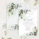 Recherche de greenery bridal shower invitations Aquarelle florale
