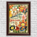Recherche de floral coloré posters Vintage