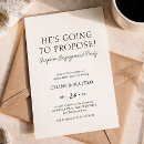 Recherche de surprise fiançailles invitations Chic
