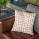 Recherche de rayures beige coussins Contemporain
