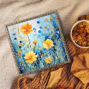 Zoek naar blauwe bloemen kunst Zomer