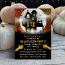 Recherche de maison hantée halloween invitations 31 octobre