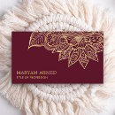 Recherche de mehndi cartes visite Ethnique