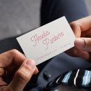 Recherche de typographie vintage cartes visite Classique